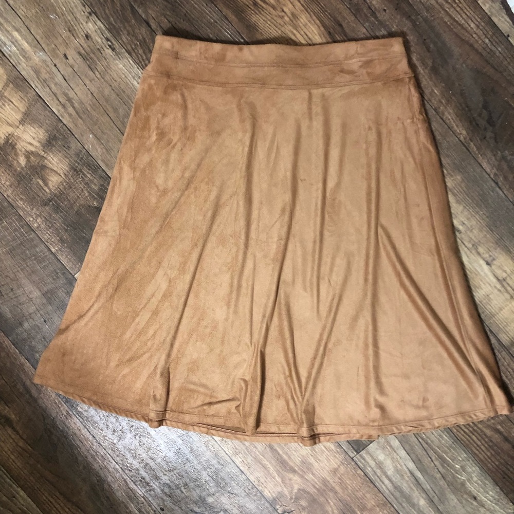 Joe B Faux Suede Skirt